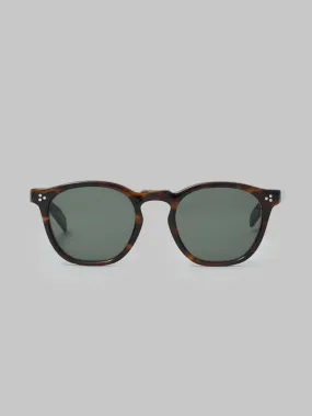 Fullcount x Kaneko Optical Old Parisien Sunglasses Brown